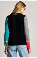 Lisa Todd Block Talk Black combo Jilli Boutique cashmere blend