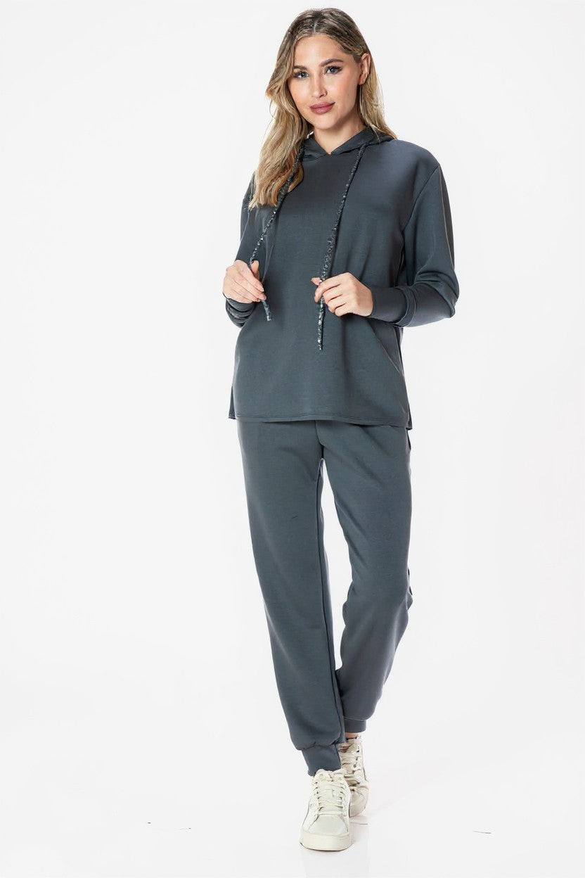 Varley Jilli Boutique loungewear sweatshirt hoodie