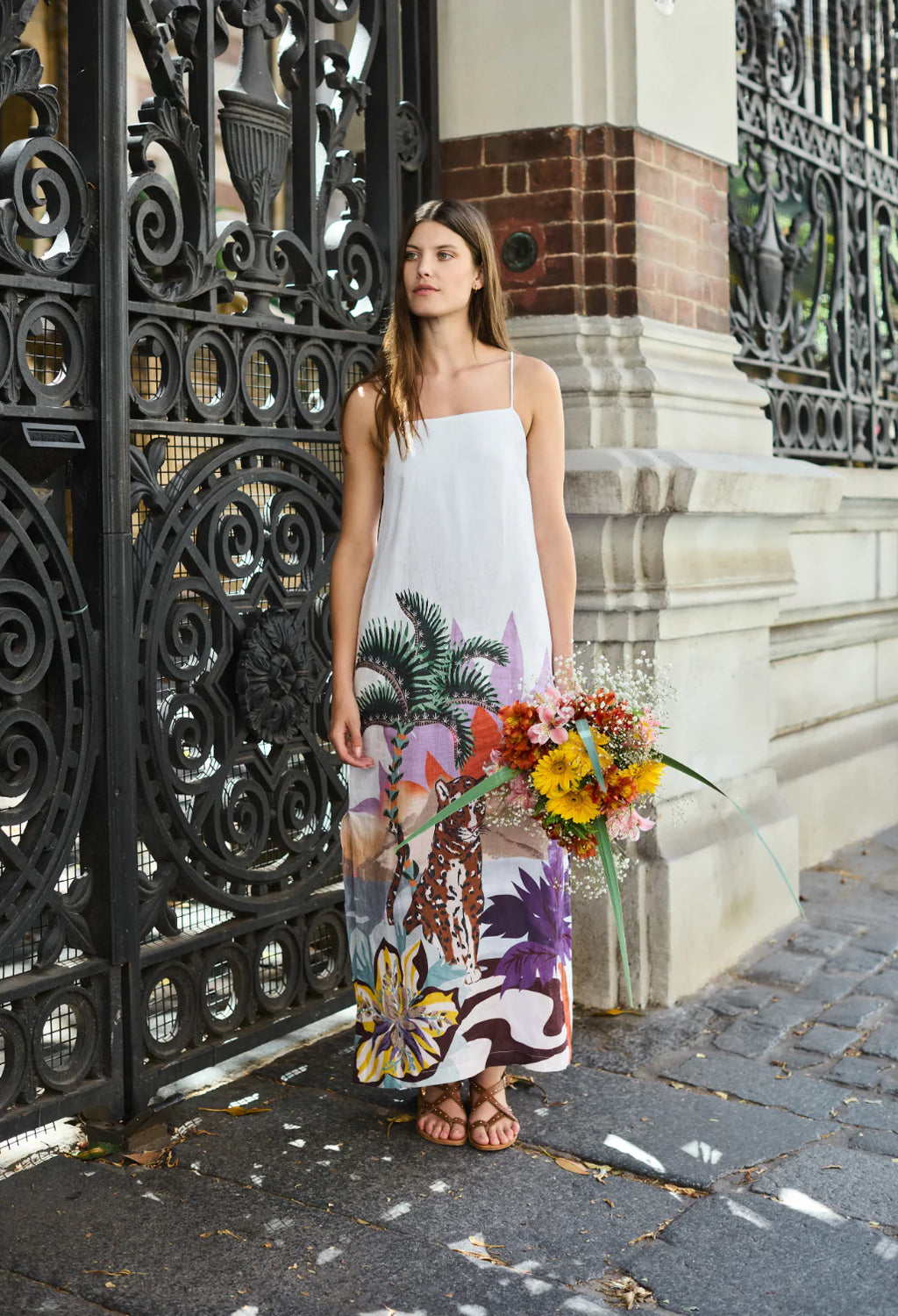 Long Dress Ipanema White Las Surenas Jilli Boutique