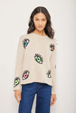 eyes on you lisa todd pullover sweater jilli boutique