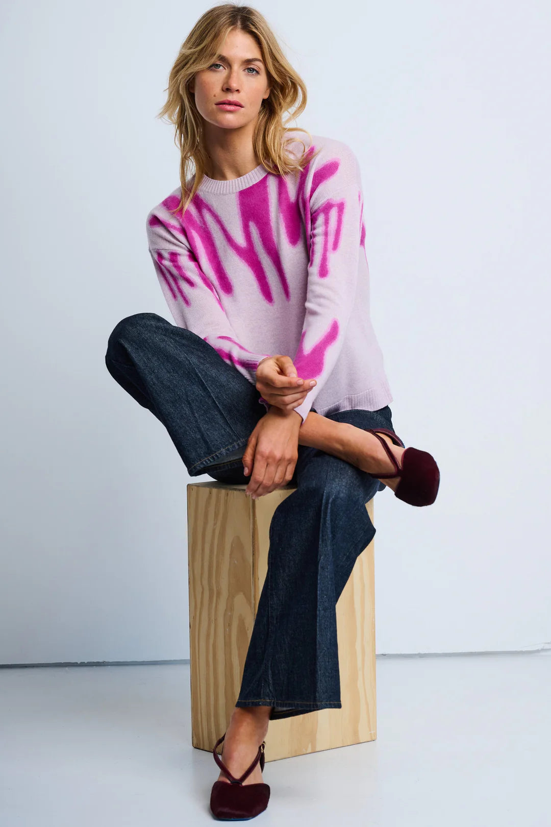 Freeform Lisa Todd Jilli Boutique Lilac Sweater Anthropologie