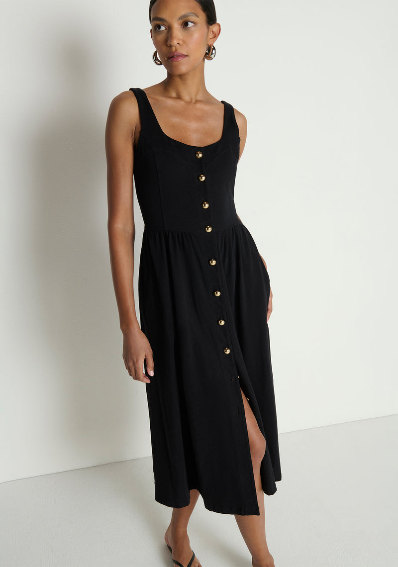Laurel Midi Dress Nation LosAngeles Jilli Boutique