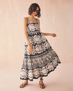 Omika Leena Maxi Nikita Oyster Jilli Boutique