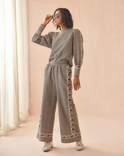 Lydia Sweatshirt omika blakely sesame jilli boutique