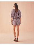 Isla Blouse Jilli Boutique Omika Hibiscus