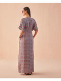 Pia Caftan in Omari Hibiscus Omika Jilli