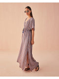 Pia Caftan Omari Hibiscus Omika Jilli Boutique