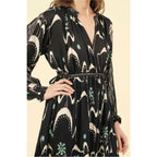 misha midi dress in samira jili boutique omika