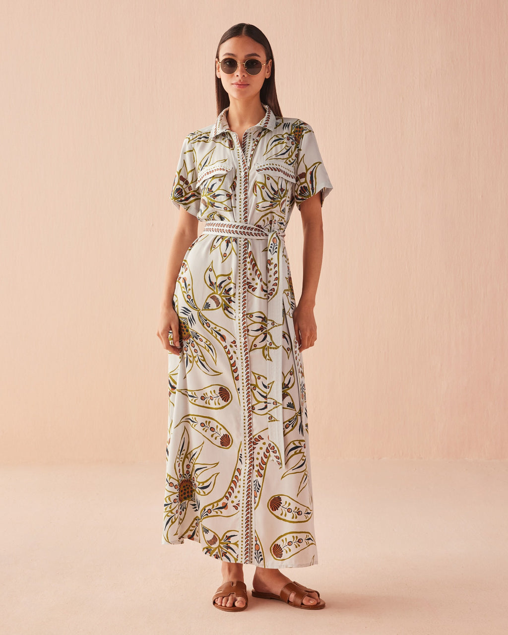 Amira Midi Omika Jilli Boutique Dress Pia Caftan