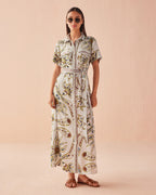 Amira Midi Omika Jilli Boutique Dress Pia Caftan