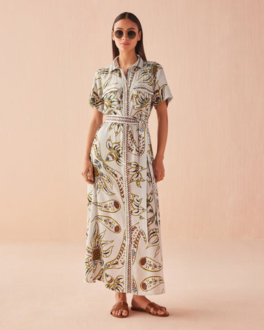 Amira Midi Omika Jilli Boutique Dress Pia Caftan
