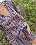 Isla blouse Omika Jilli Boutique Hibiscus