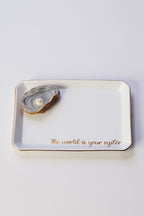 the world is your oyster trinket tray jilli boutique gift idea 