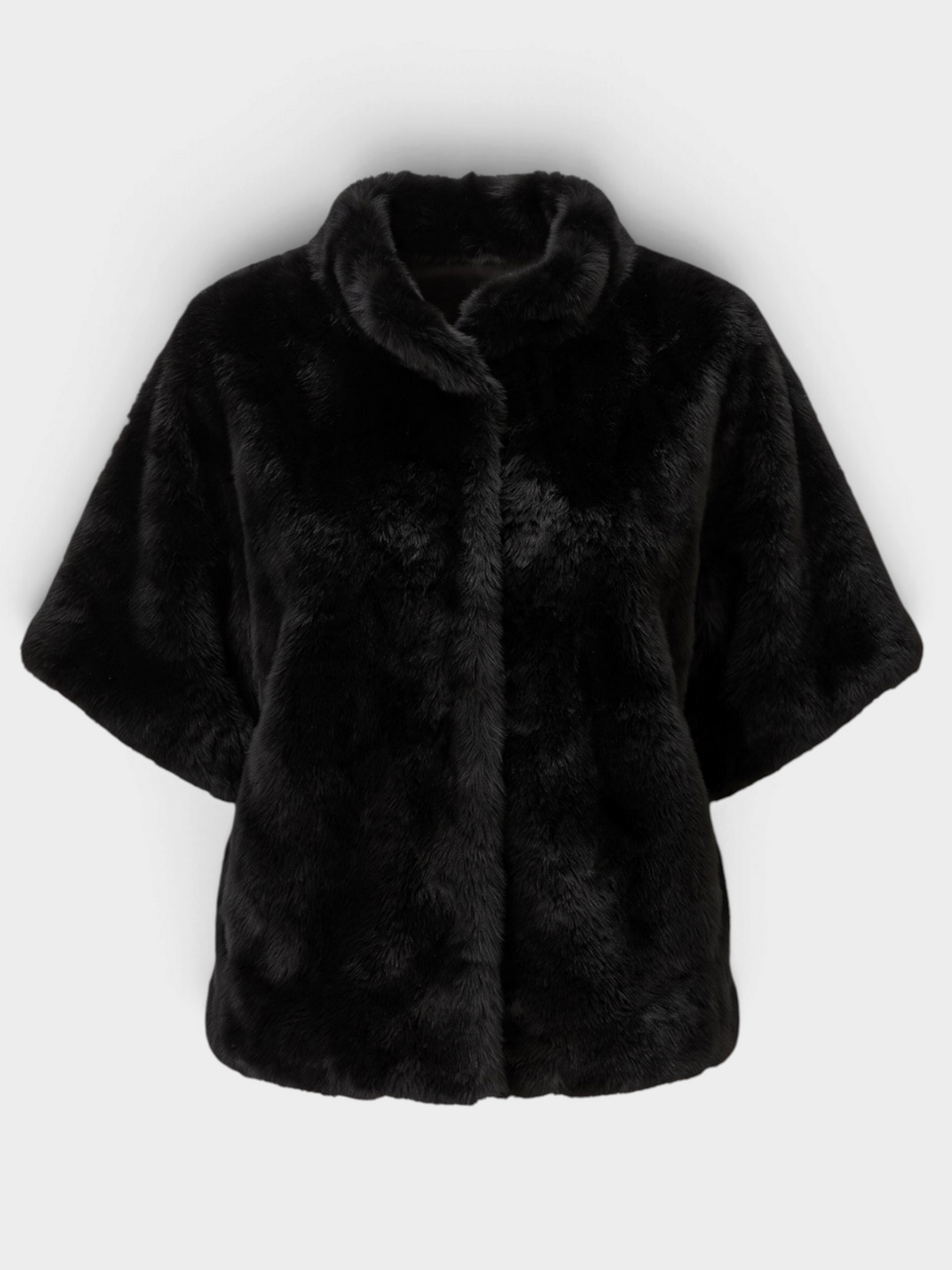 Renuar Faux Fur Black Jacket