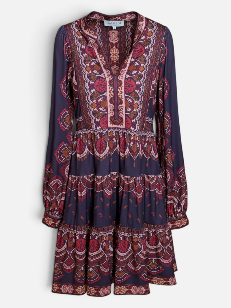 Reya Matte Jersey Dress by Hale Bob Jilli Boutique 68MO630A