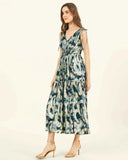 Omika Rosalita midi dress jilli buckhead