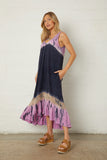 Magnolia Halter Dress river and sky jilli 