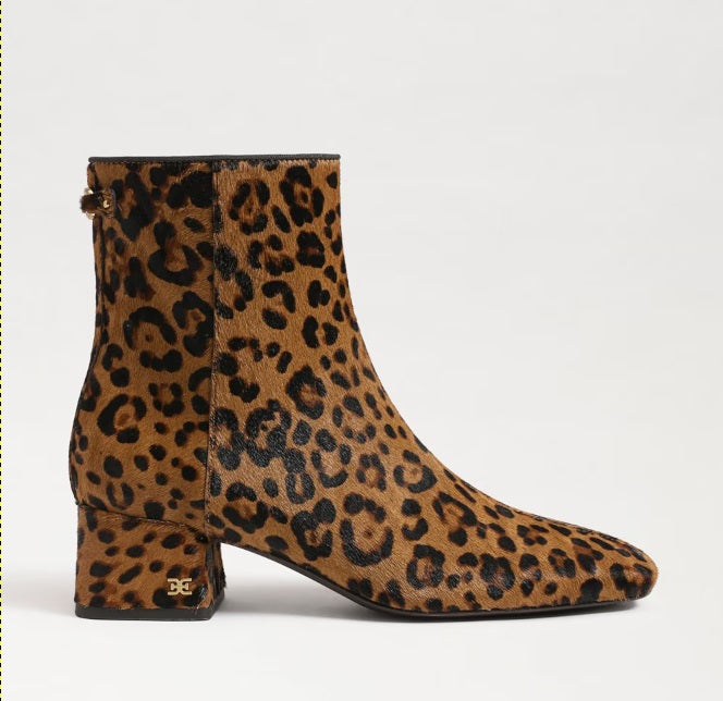 sam edelman paige ankle boot jilli  Leopard Brahma Hair Leather