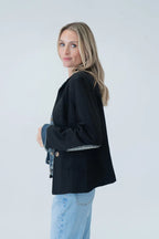 Clarissa Blazer in Black Six Fifty Jilli Boutique Jacket Coat