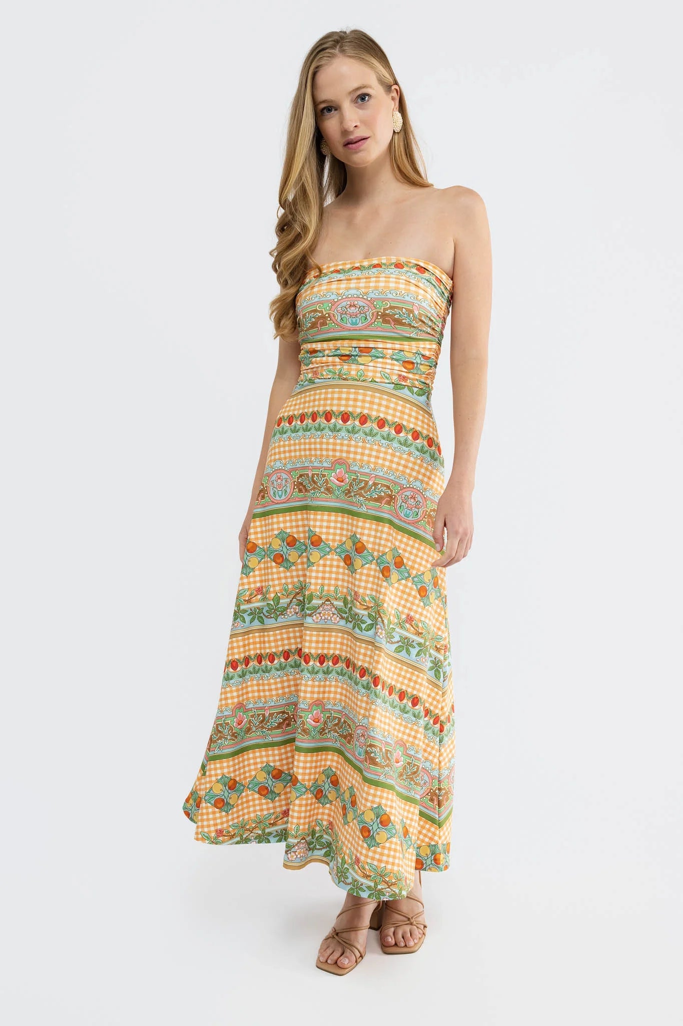 Gloria Dress - Garden Gingham