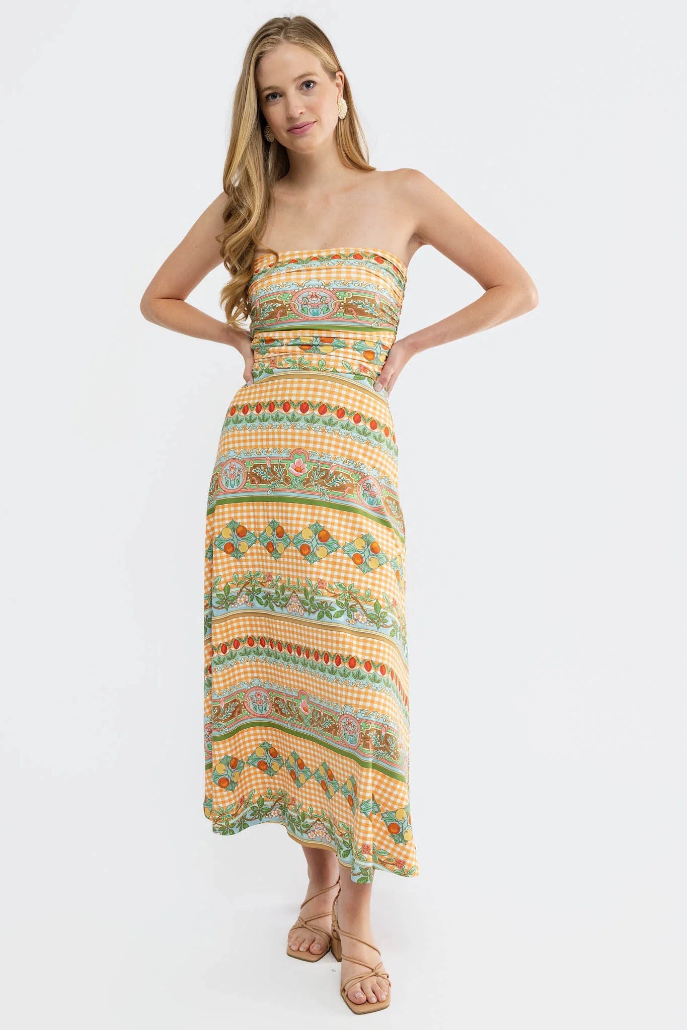 Gloria Dress - Garden Gingham