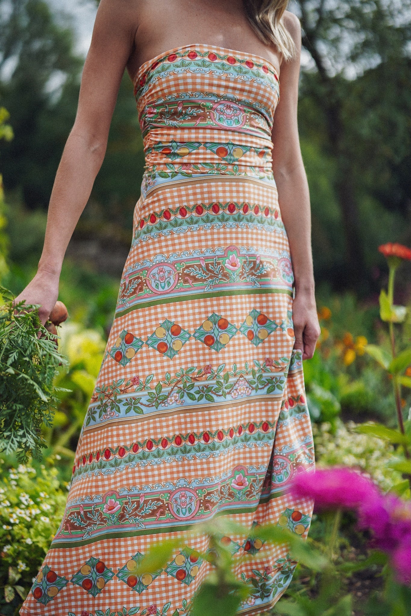 Gloria Dress - Garden Gingham