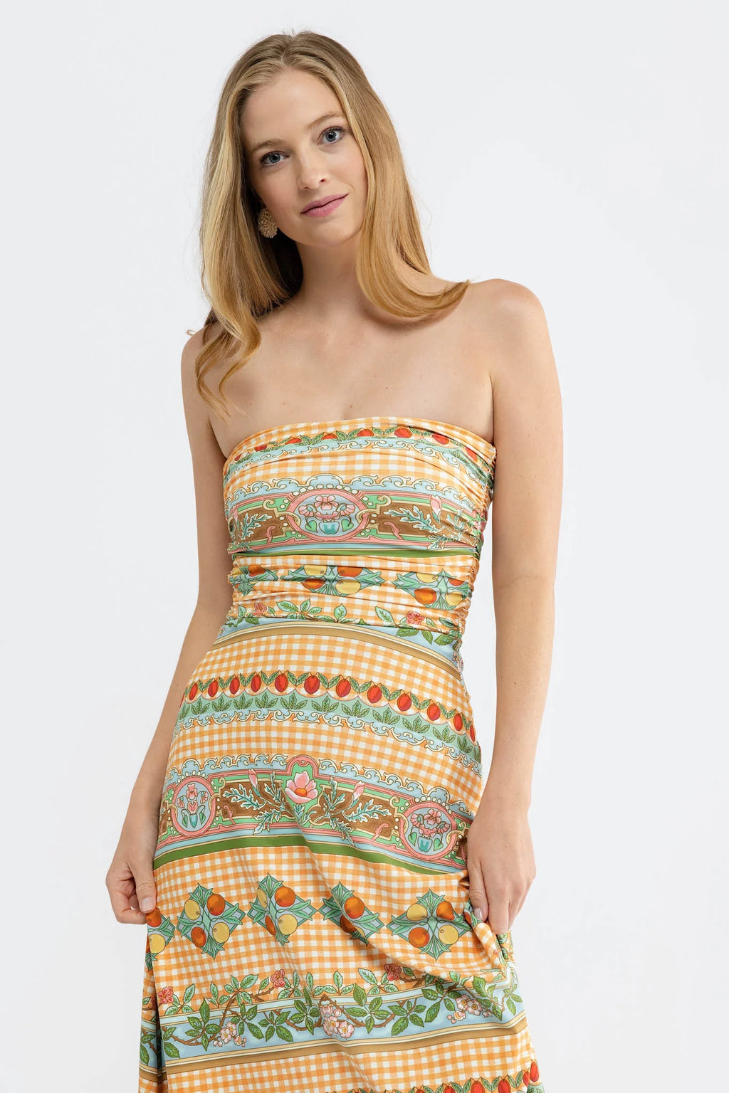 Gloria Dress - Garden Gingham