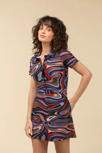 The Merritt Dress Vinyl Baby Jilli Boutique Smith and Quinn Buckhead