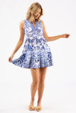 Smith Quinn Jilli Port Porcelain Tatum dress