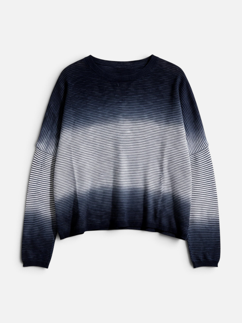 Duo Dip Honest Indigo Long Sleeve Top
