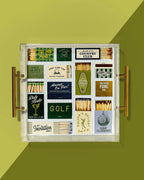 Golf Matchbook Large Tray tart by taylor jilli boutique atlanta