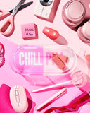 Chill Pill Trinket Tray -  Pink