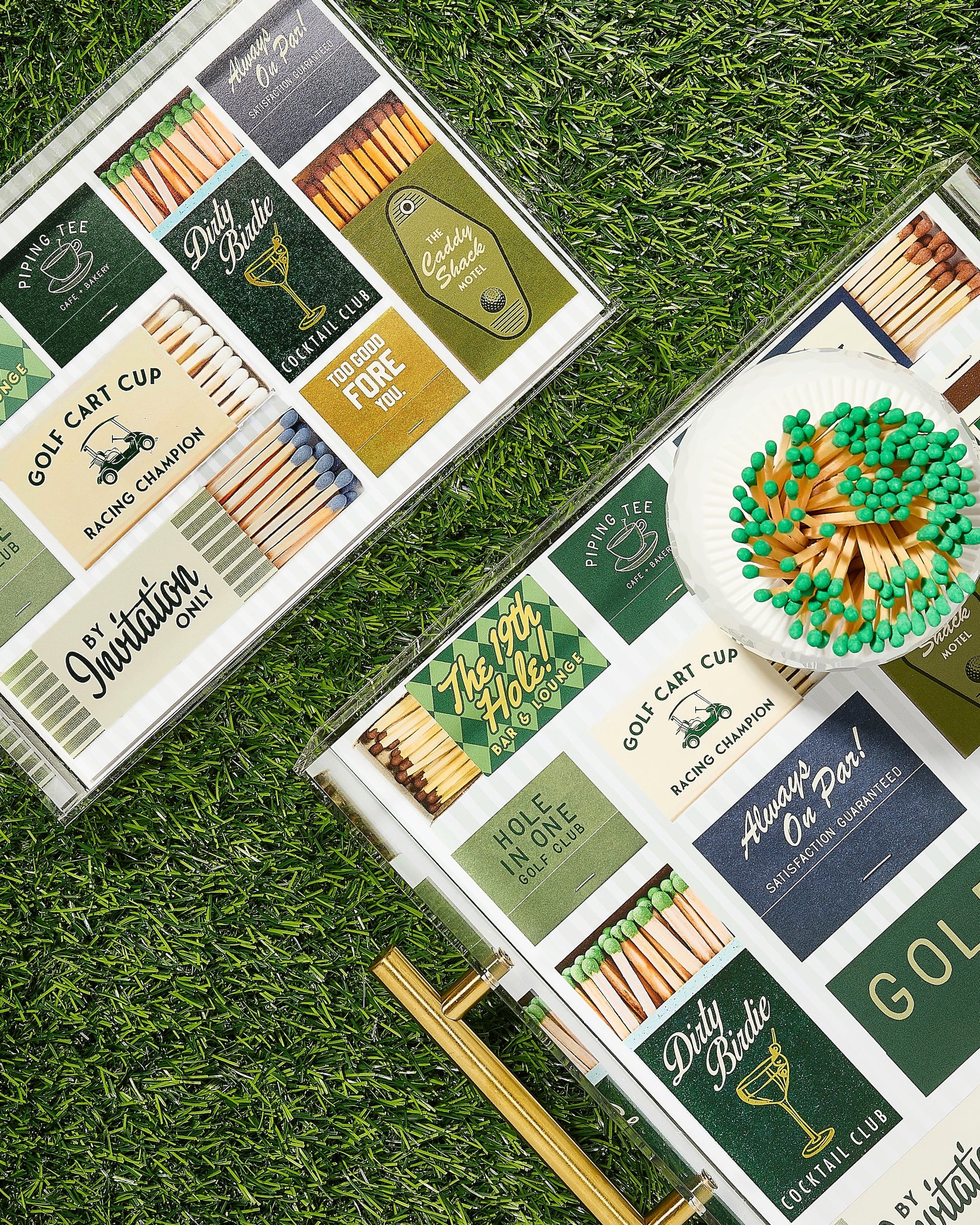Golf Matchbook Small Tray tart by taylor jilli boutique atlanta
