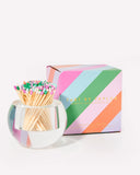 Match Striker | Confetti Matches tart by taylor jilli boutique