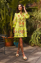 Niki Linen Dress Jilli Boutique Atlanta