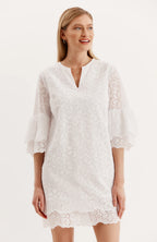 Christa Eyelet Tunic by Tyler Boe