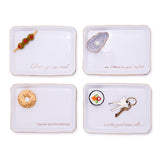 Porcelain Oyster Trinket / Desk Tray