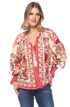 Masami Teaberry Top Tolani Jilli Boutique Blouse