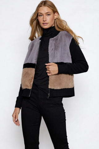 TRIPLE THREAT Bomber Jacket by Lisa Todd