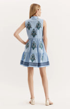 tyler boe Amelia Chambray Dress jilli boutique SKU: 70200CC