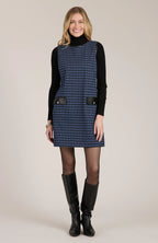 tyler boe Kirtly Houndstooth Knit Jumper jilli boutique
