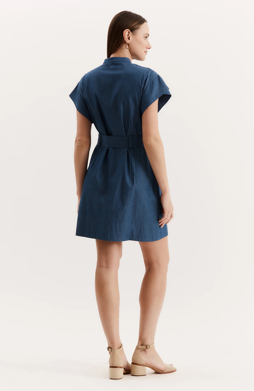 Wendy Denim Shirtdress Tyler Boe Jilli Boutique SKU: 71005CC