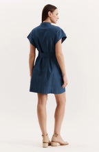 Wendy Denim Shirtdress Tyler Boe Jilli Boutique SKU: 71005CC