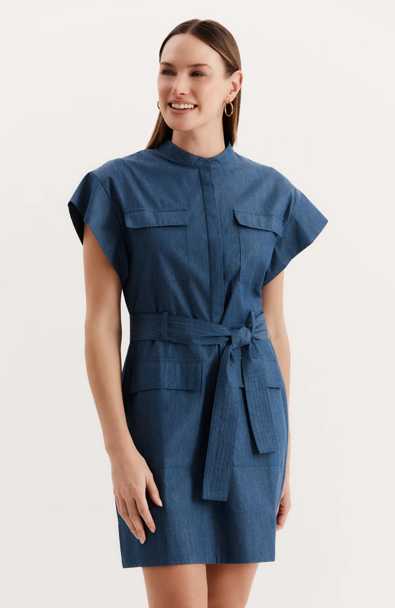 Wendy Denim Shirtdress Tyler Boe Jilli Boutique