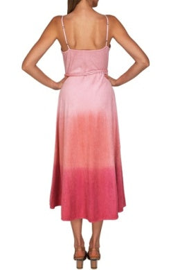 Terry Dip Dye Wrap Dress by Florabella Jilli Boutique