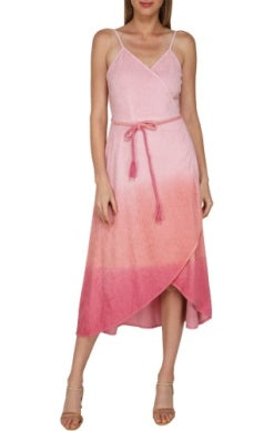 Terry Dip Dye Wrap Dress by Florabella Jilli Boutique