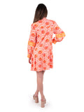 Emily McCarthy Delany Dress in FloralCrochet