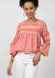 Checked and Tucked Top Jilli Boutique Ivy Jane