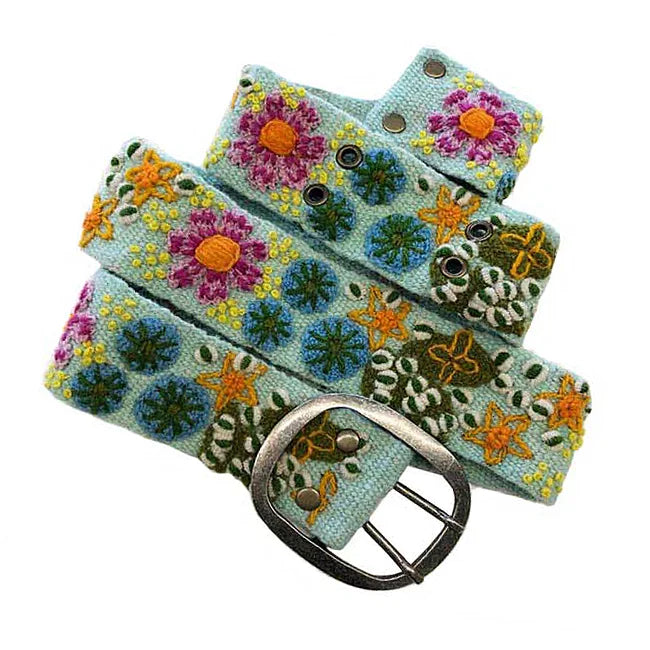 Jenny Krauss belt embroidered woven fabric Jilli Boutique