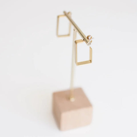 Emmie Square Earring
